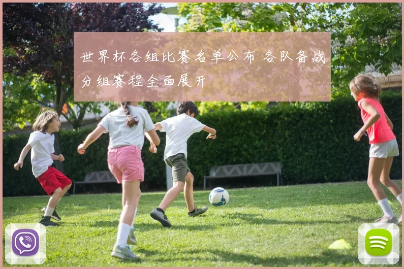 世界杯各组比赛名单公布 各队备战分组赛程全面展开